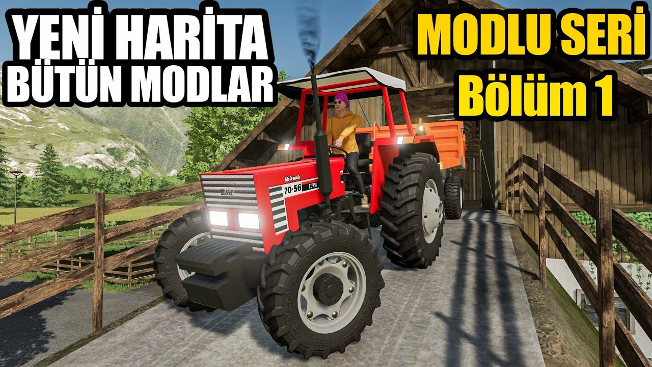 EFSANE MODLAR VE GÜZEL HARİTA | MODLAR AÇIKLAMADA! | FARMING SIMULATOR 22