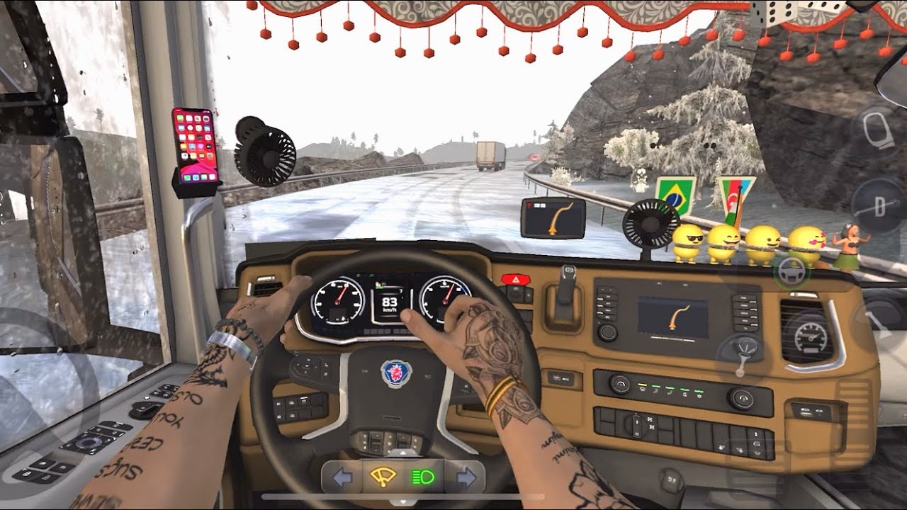 Turbine Wing Carrying Truck Driving | Truck Simulator : Ultimate - Mobile Gameplay