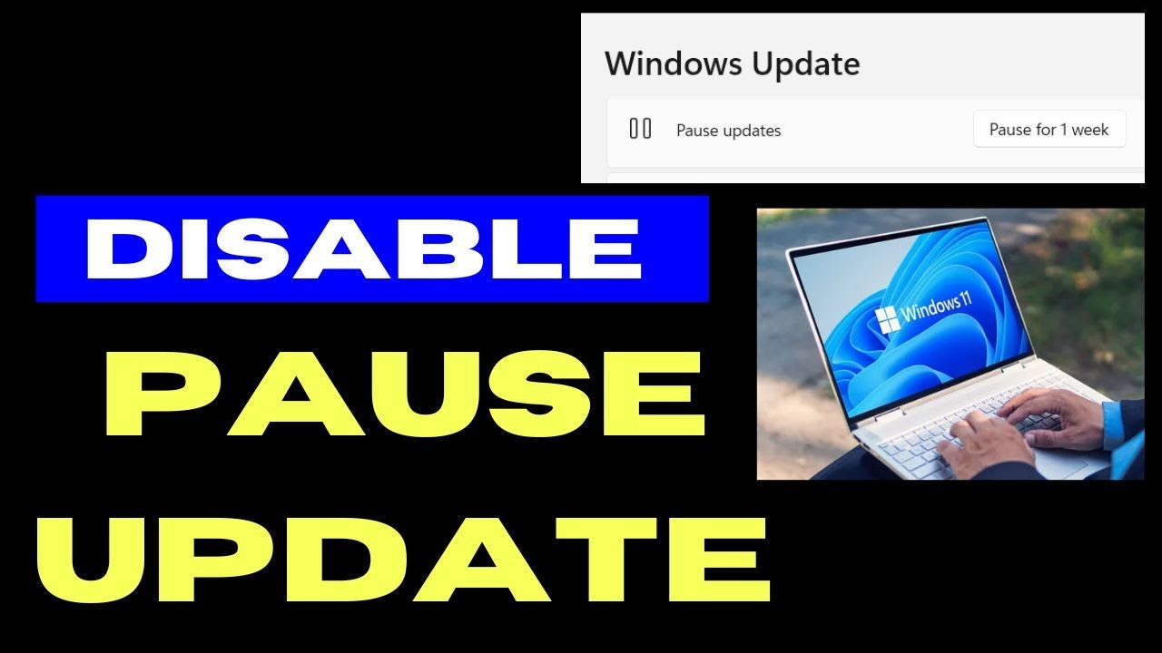Disable Pause Update feature on Windows 11 / 10