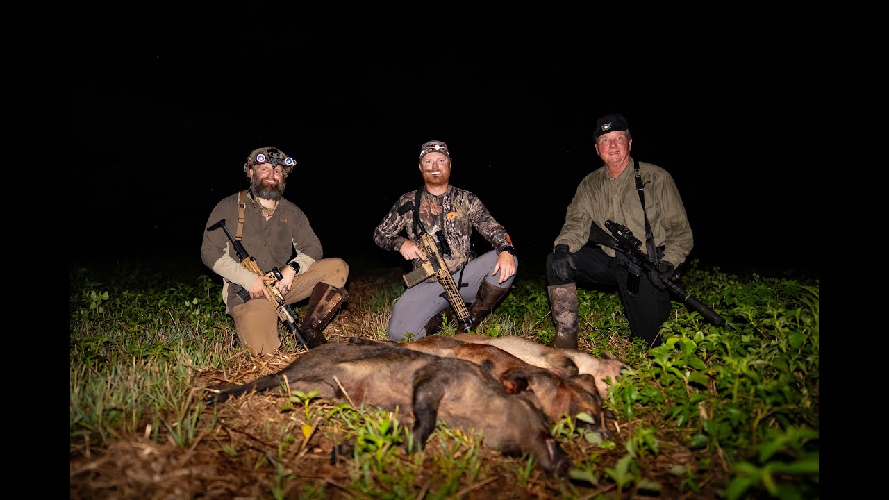 Midnight Heat Signatures | Thermal Hog hunt