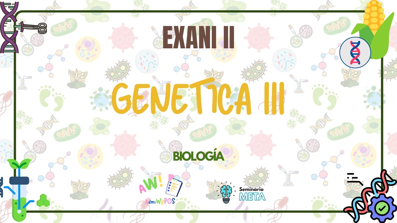 Técnicas de Ingeniería Genética | Biología | EXANI II