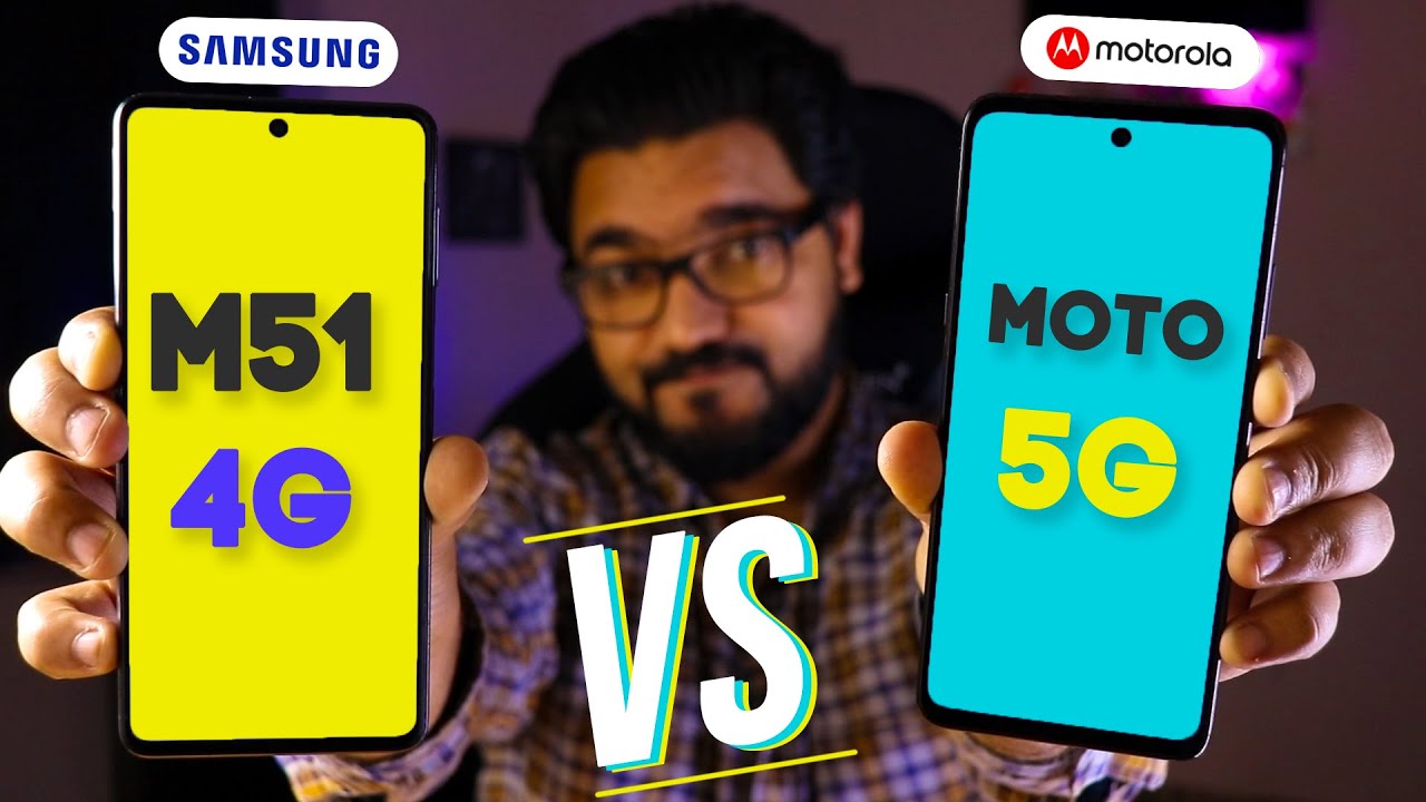 Moto G 5G vs Galaxy M51 - With Full Testing & Stats🔥🔥