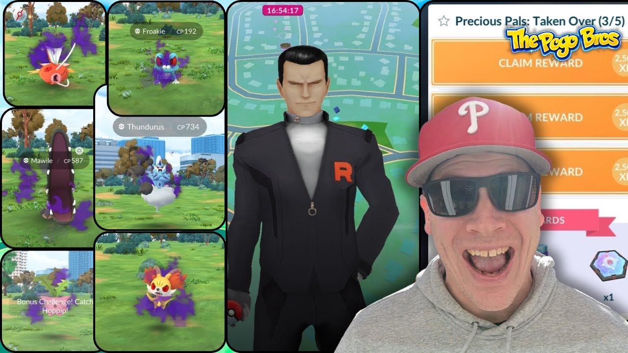 I Completed the ENTIRE Team Rocket Takeover in ONE Day! (Shadow Thundurus!)