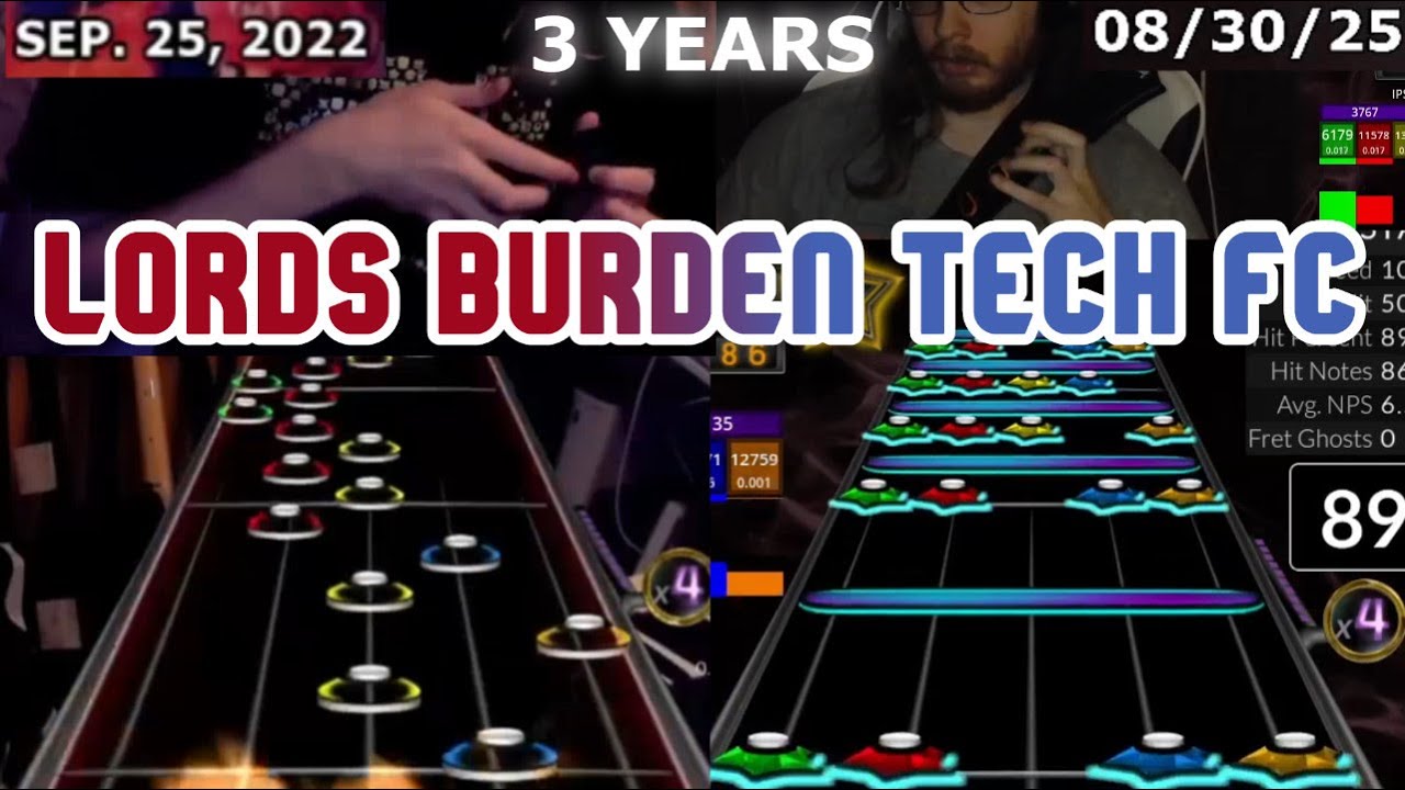 LORDS BURDEN ~ FIRST DOCUMENTED TECH FC