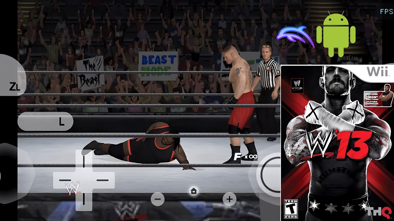How to Play WWE 13 Wii On All Android Devices | Dolphin Emulator | Support All processor All devices