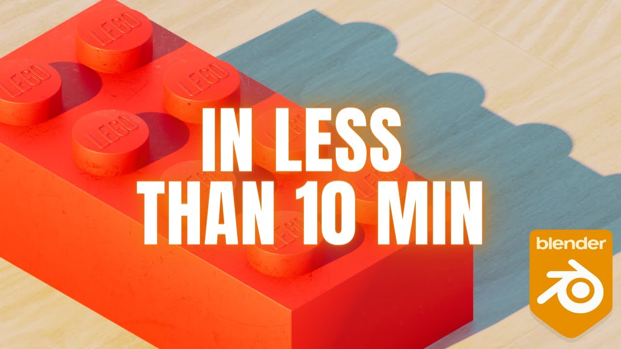 Lego Brick Tutorial | Blender 3.6