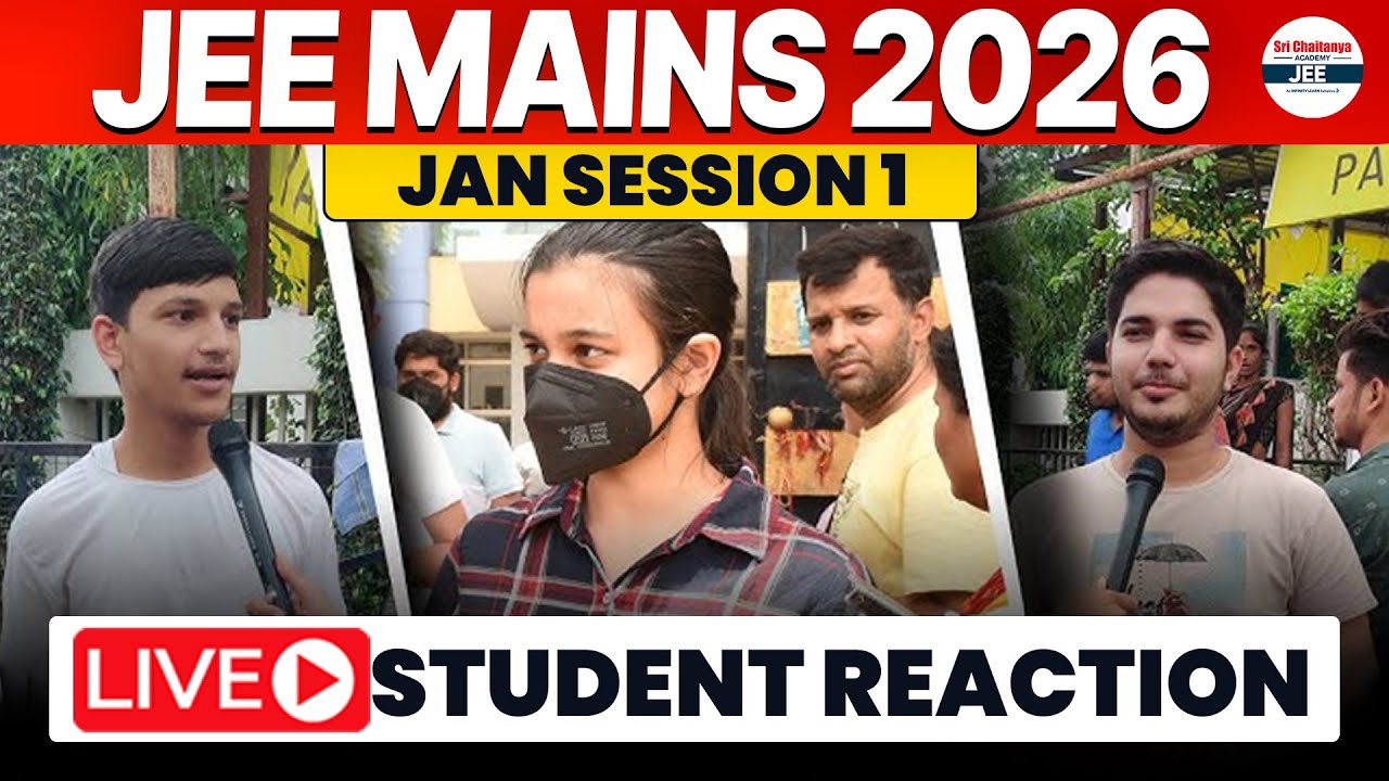 😱 JEE Main 2026 Student Reaction | 21st Jan Shift 1 Paper Review | Difficulty Level & Exam Pattern