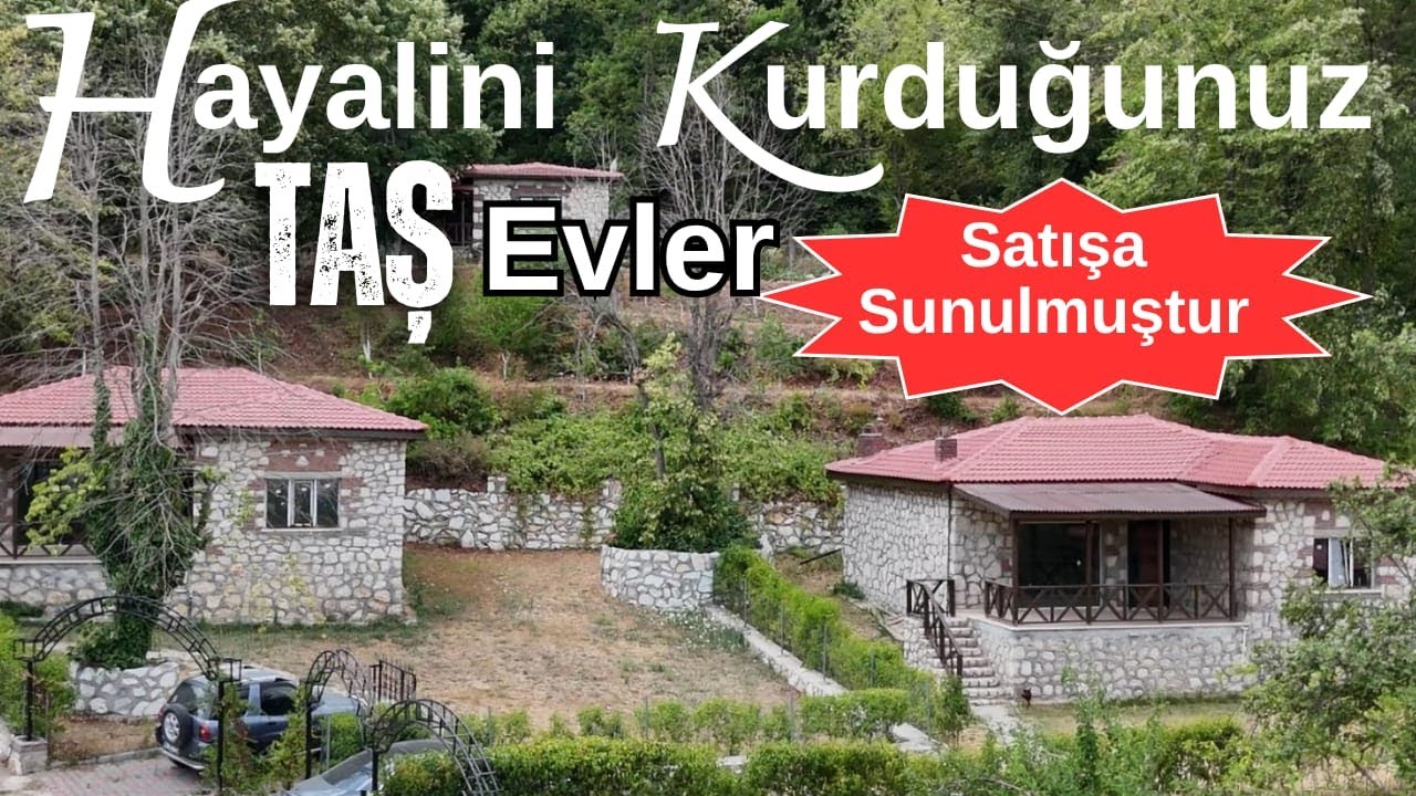 563-Hayalini Kurduğunuz Taş Evler Satışa Sunulmuştur