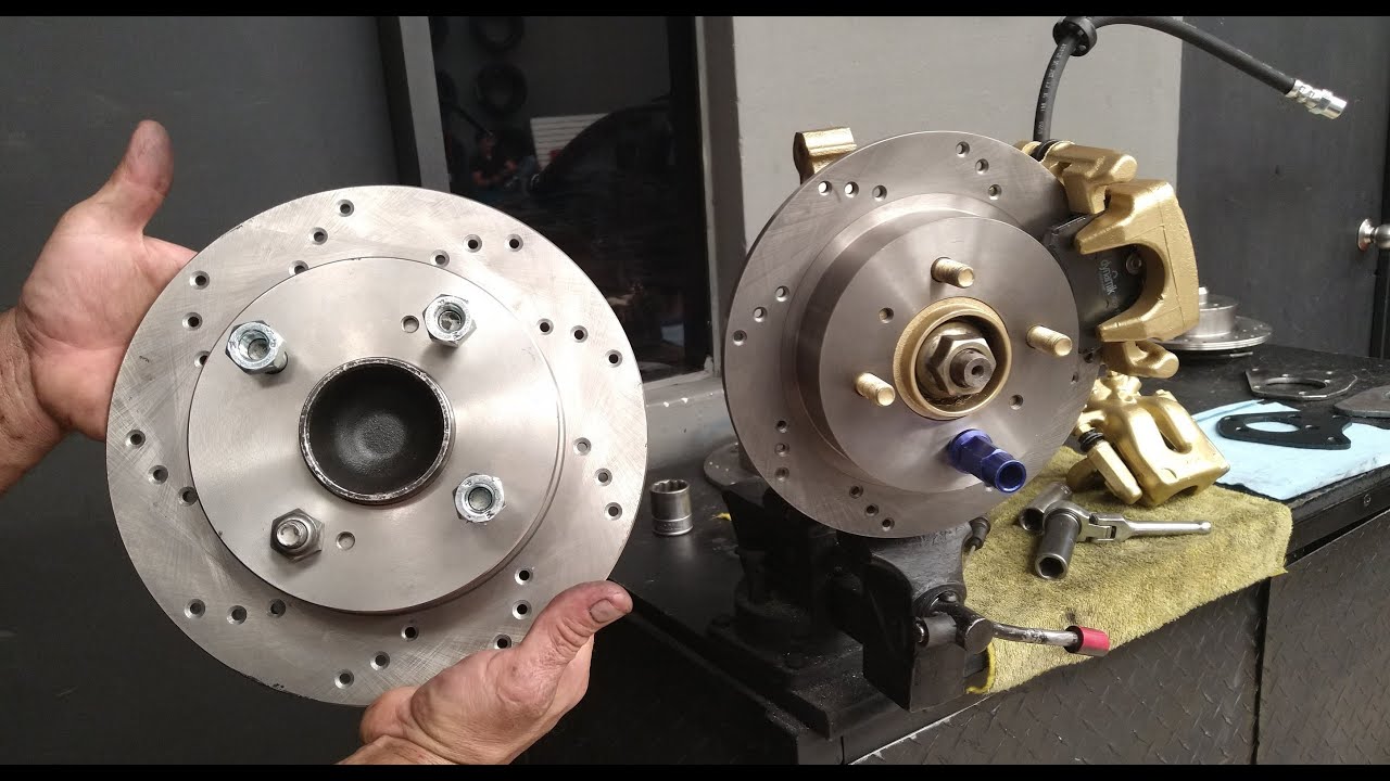 ¡Kit conversión a Frenos de Disco de Nissan Tsuru B13!
