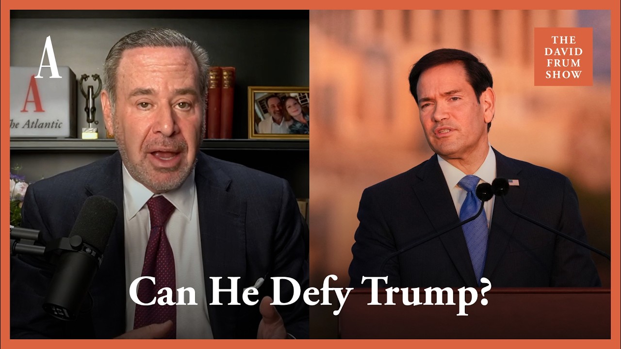 Czy Marco Rubio właśnie rozpoczął kampanię 2028? | The David Frum Show