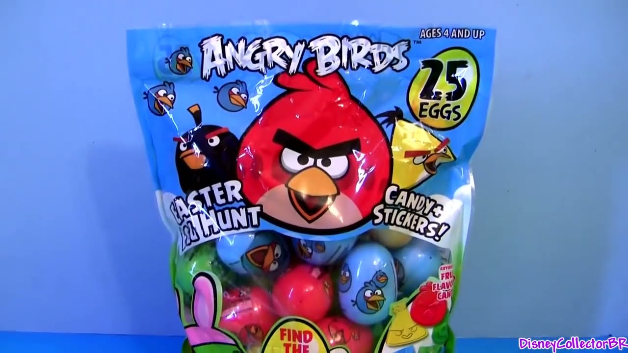 Обзор праздничного издания &laquo;25 пасхальных яиц-сюрпризов Angry Birds Golden Egg Hunt&raquo; от Funtoys