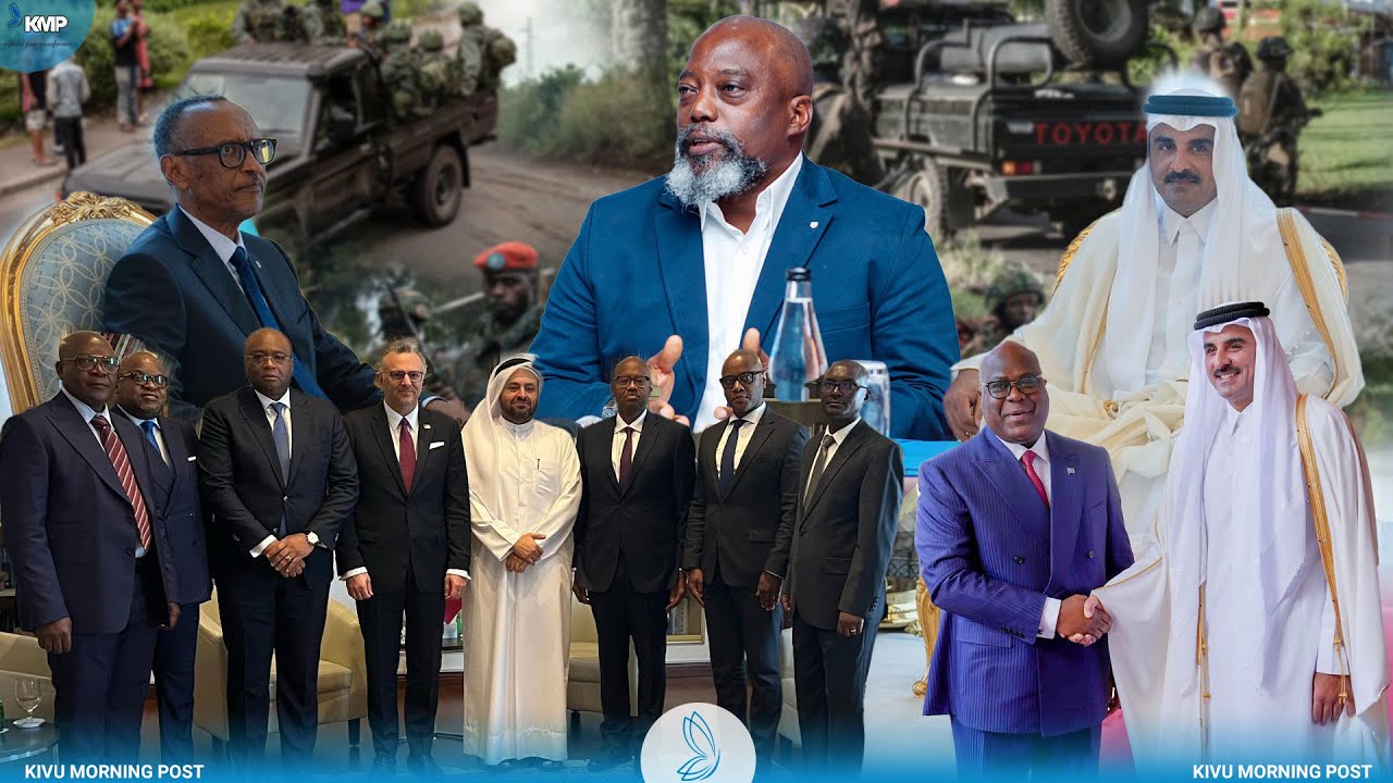RDC VS M23 : NÉGOCIATIONS BLOQUÉES À DOHA, LEVÉE IMMINENTE DES IMMUNITÉS DE JOSEPH KABILA