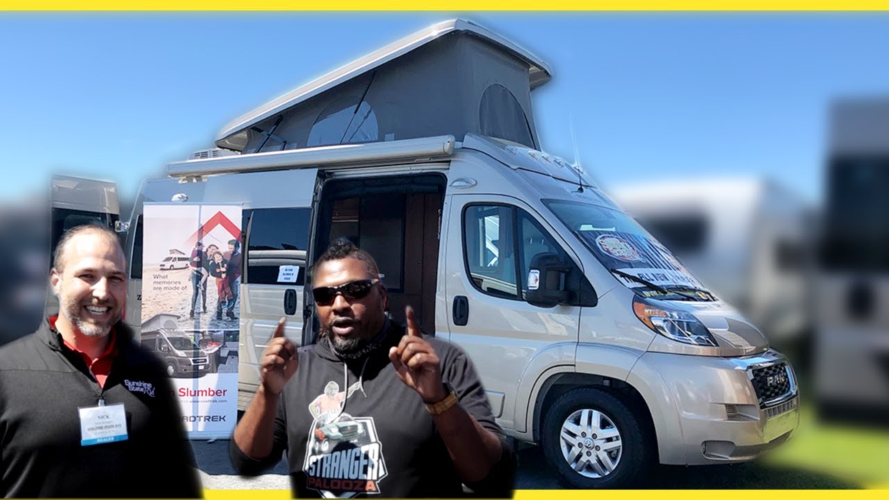 2021 Roadtrek Class B RV Camper Van Line Walk-Through Zion SRT Play & Slumber At Ocala RV Show