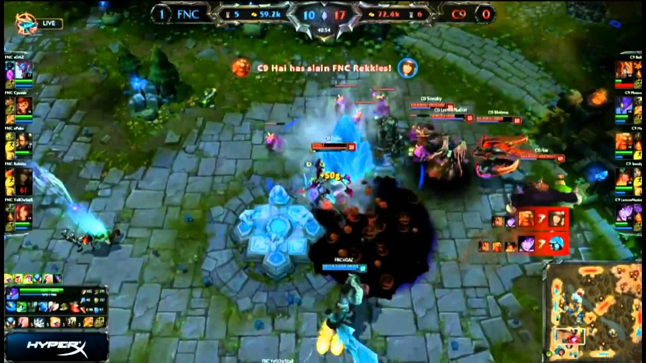 C9 Hai Plays Pinball With FNC Rekkles
