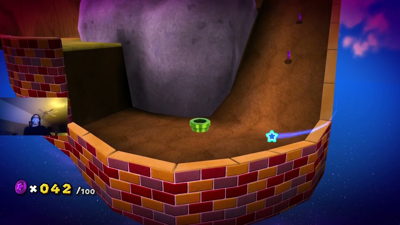 Purple coins EVERYWHERE. Mario Galaxy finale