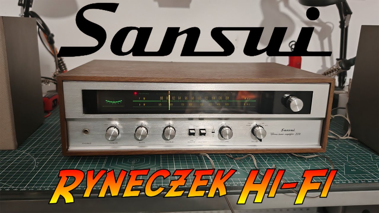 Sansui 210 -  Amplituner  - Ryneczek Hi-Fi Oferta: 19