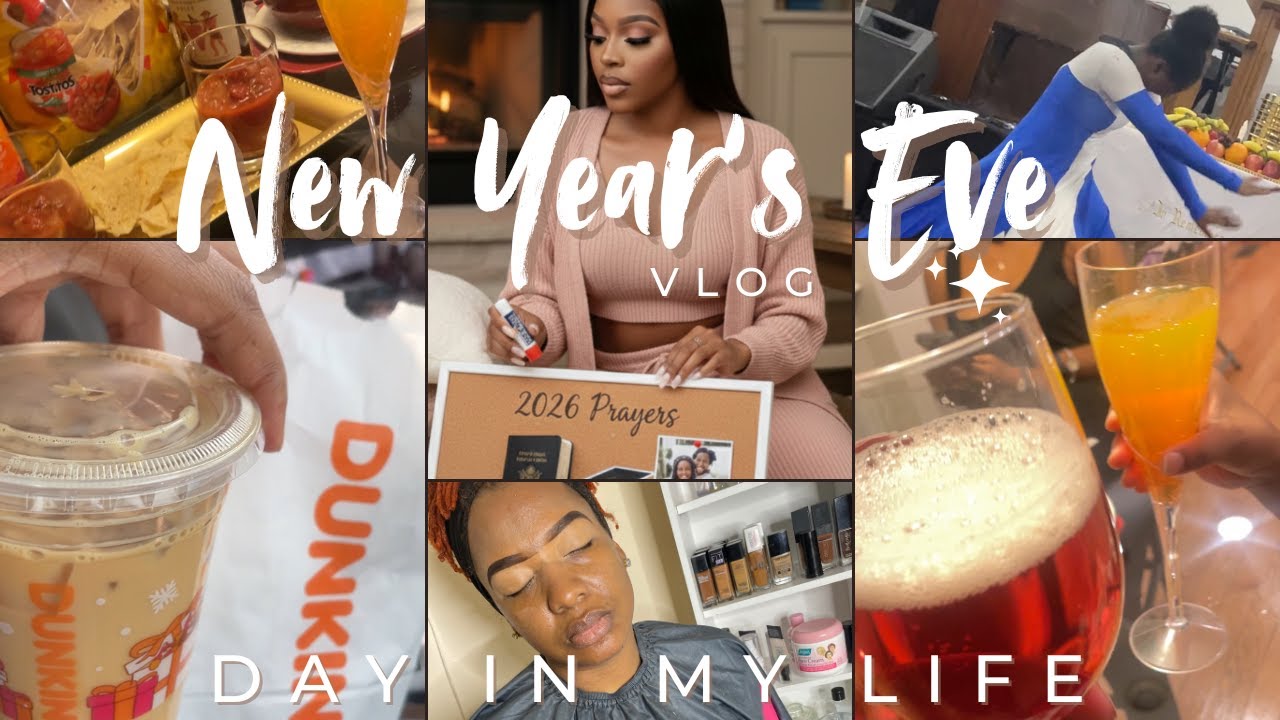 Day in the Life | NYE | Errands, Client Makeup, Church & New Year’s Eve Celebration