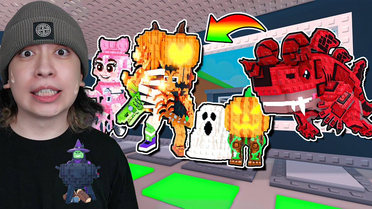 224体のシークレットを混ぜて全てのハロウィン ブレインロットを盗む🎃【ロブロックス/ROBLOX】