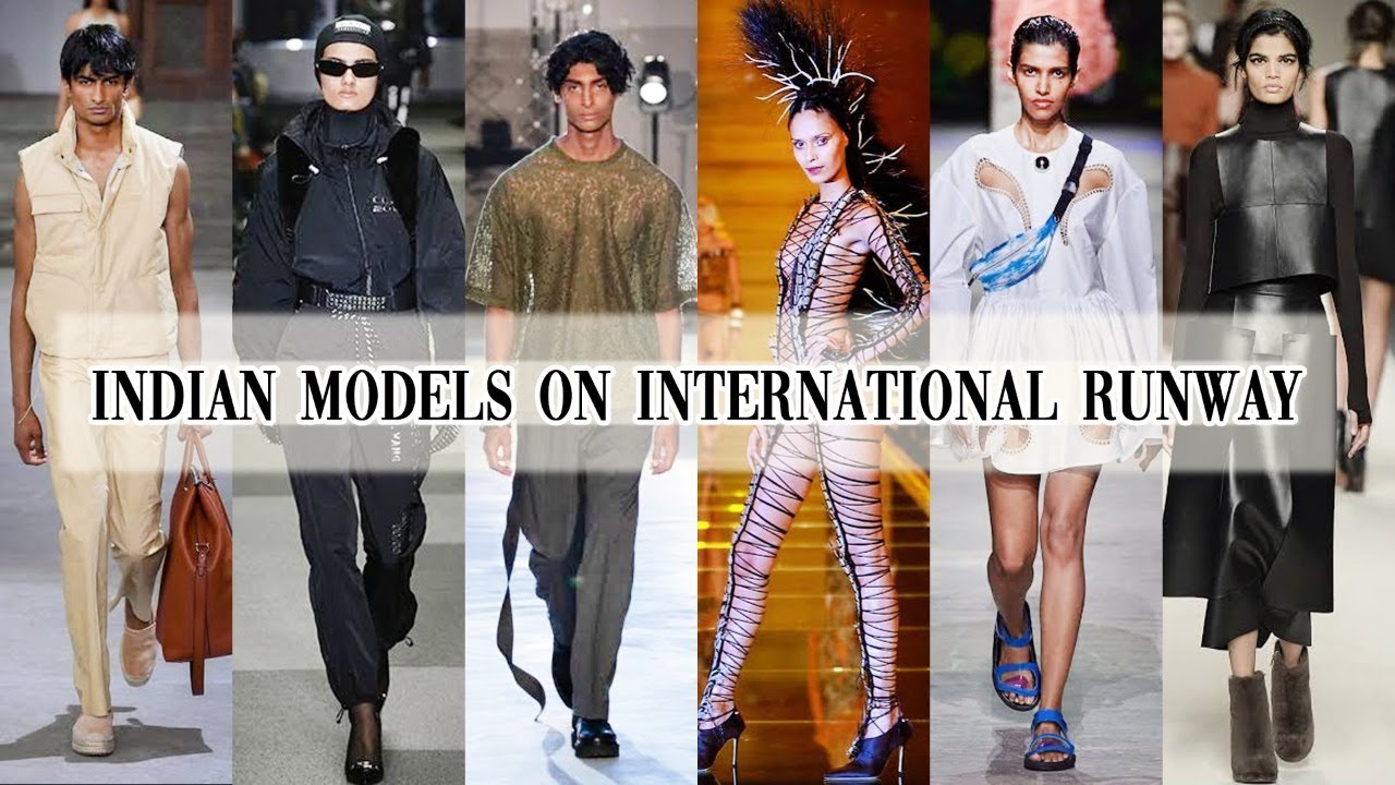 Indian Models on International Runway.