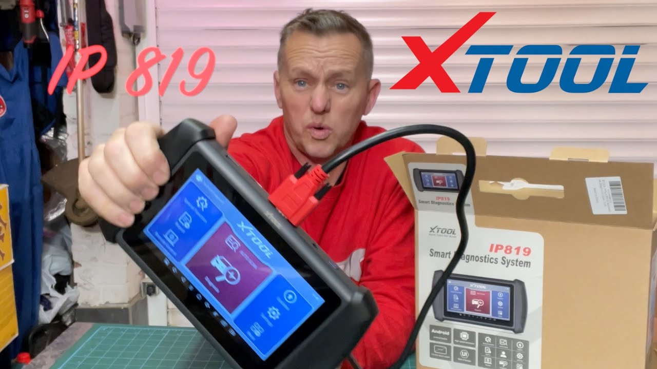 XTOOL IP819 Bi-Directional Scanner &ndash; BMW Diesel DPF Reset & Regeneration