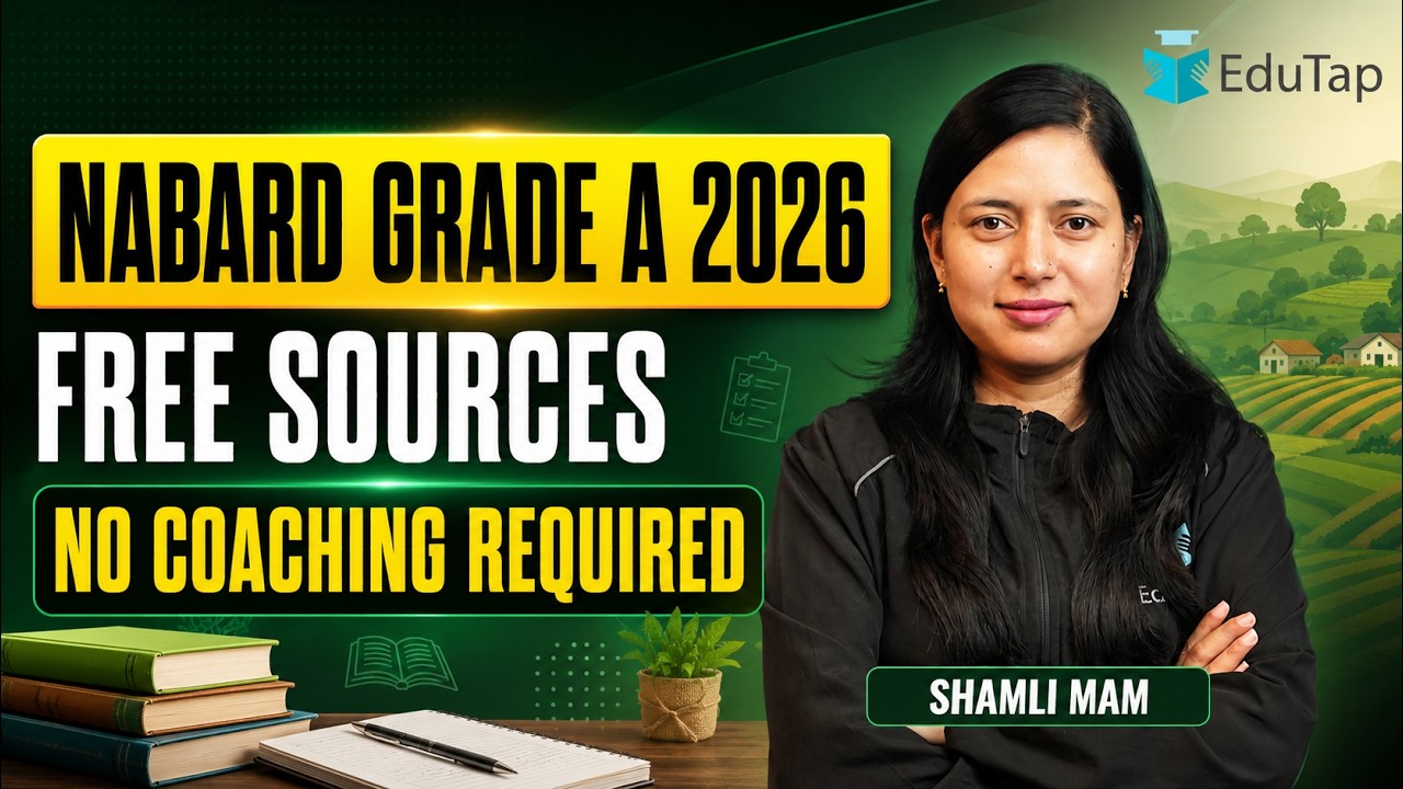 Free Resources for NABARD Grade A 2026 Preparation: PDFs, Playlists, and Websites