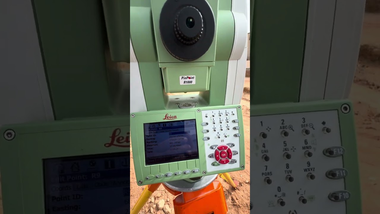 How to recheck benchmark data on site Leica ts 11