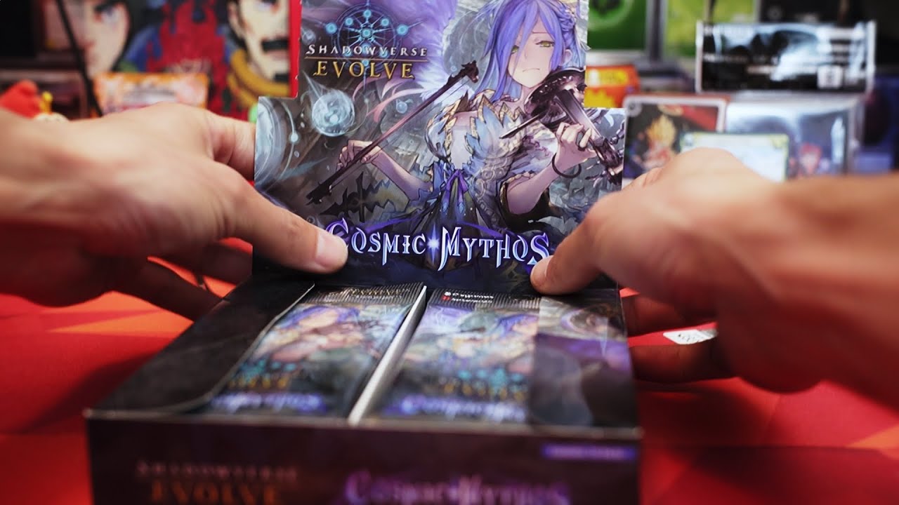 Okay this definitely won't be the last time | Shadowverse Evolve 'Cosmic Mythos' Unboxing