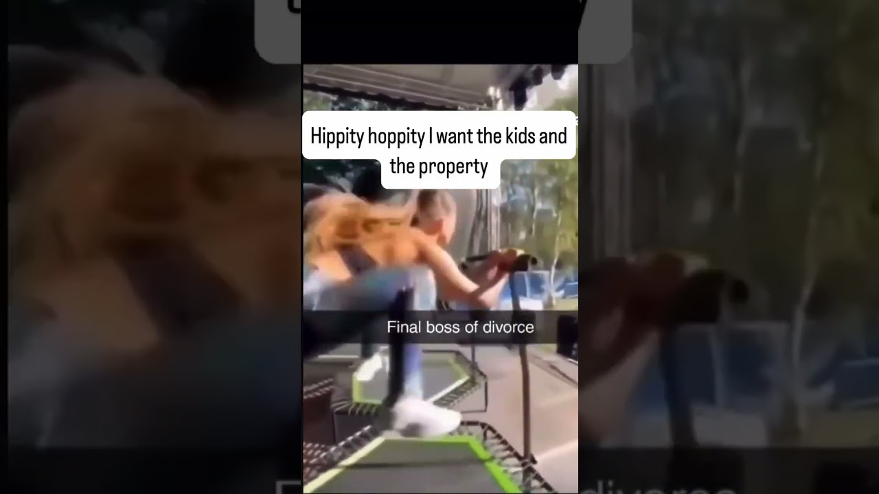 hippity hoppity i want the kids and the property: the final boss of divorce
