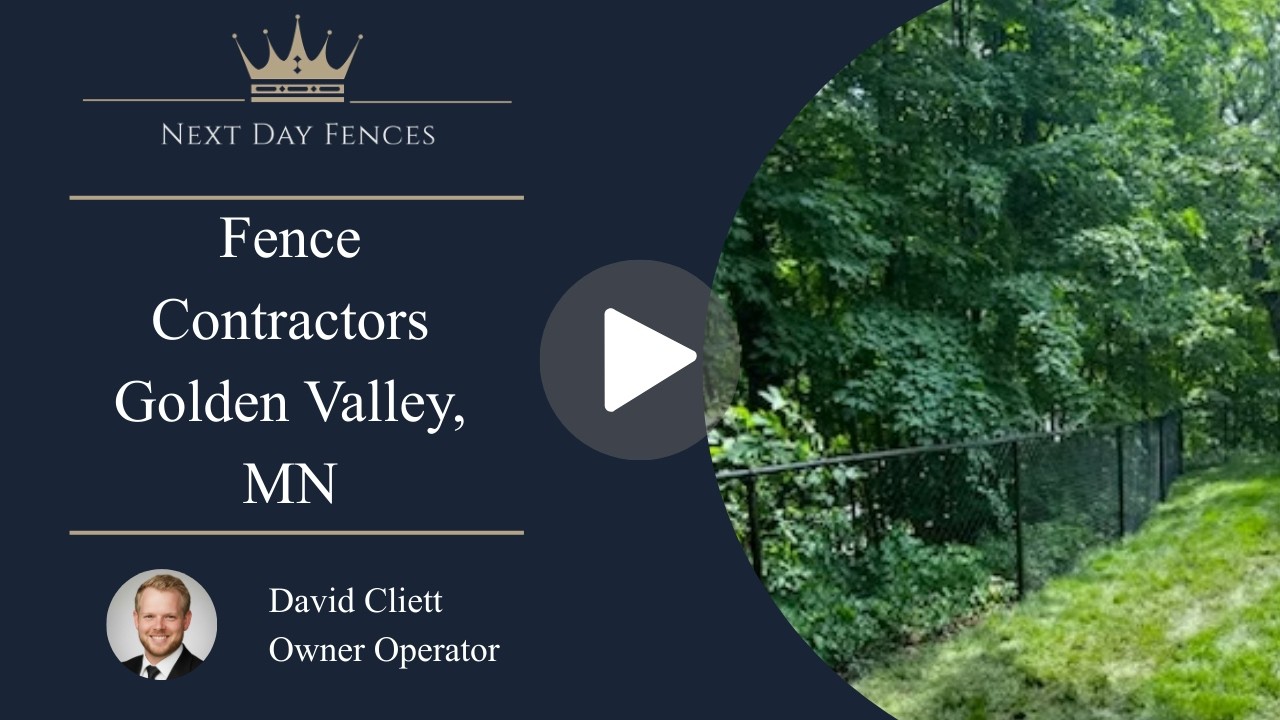 Fence Contractors Golden Valley, MN | Next Day Fences