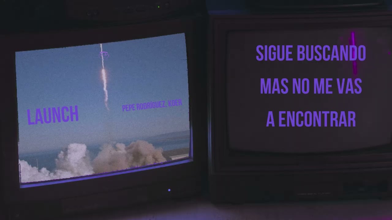 Pepe Rodríguez ft. Koer - LAUNCH (Lyrics video and visualizer)
