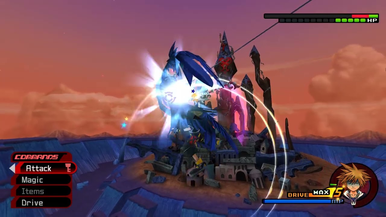 Kingdom Hearts 2 HD - Sephiroth, Critical Mode, Lv49