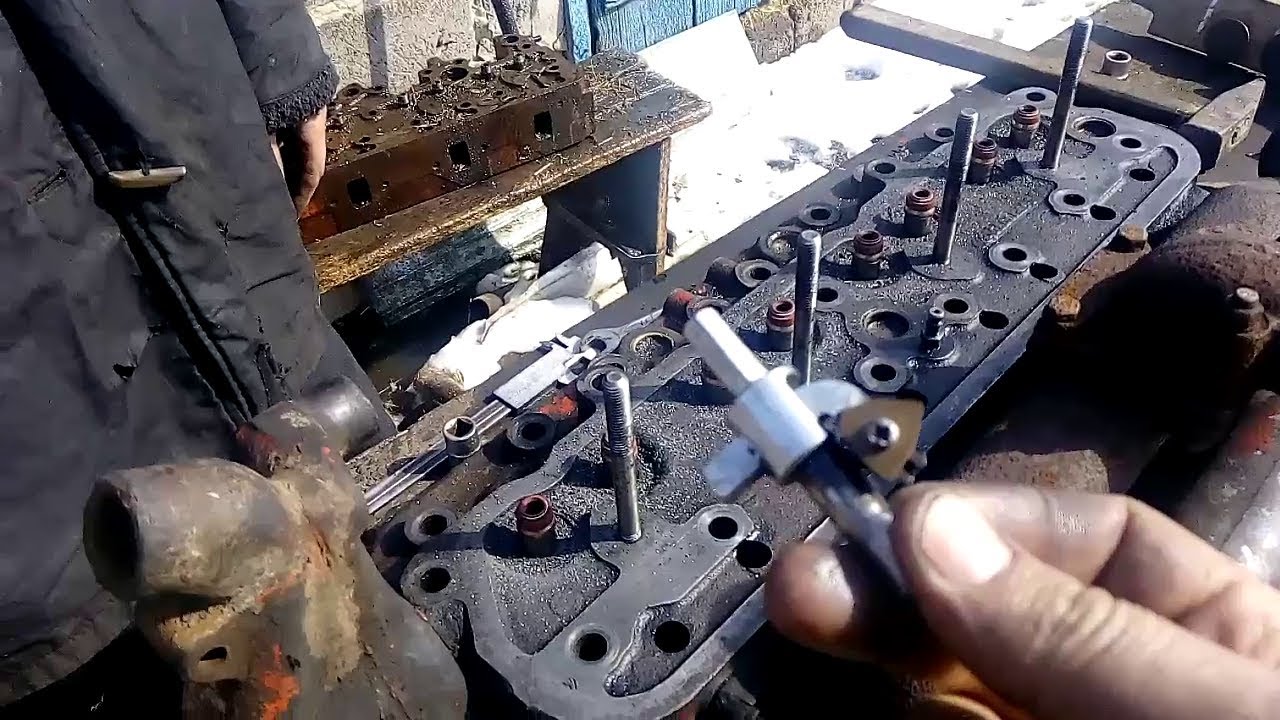 Малый ремонт головки Д-65 без спецоборудования