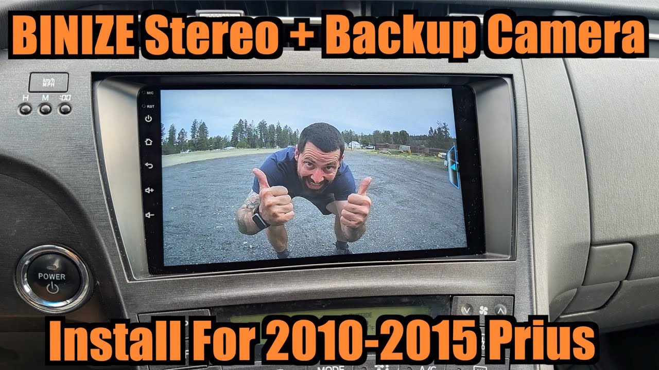 Binize Stereo Install In A 3rd Gen Prius (2010-2015)