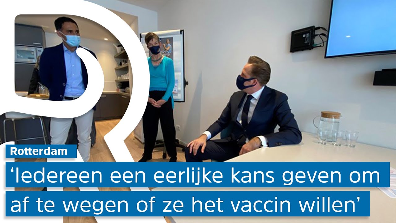 De Jonge geeft startsein voor campagne over belang vaccineren