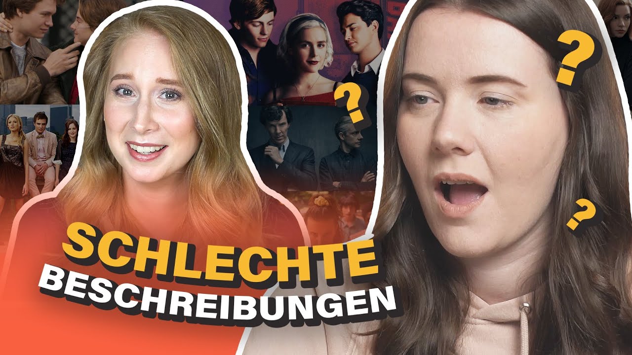 Erkennst DU die SERIEN & FILME an den schlechten Beschreibungen? | mit @marenvivien