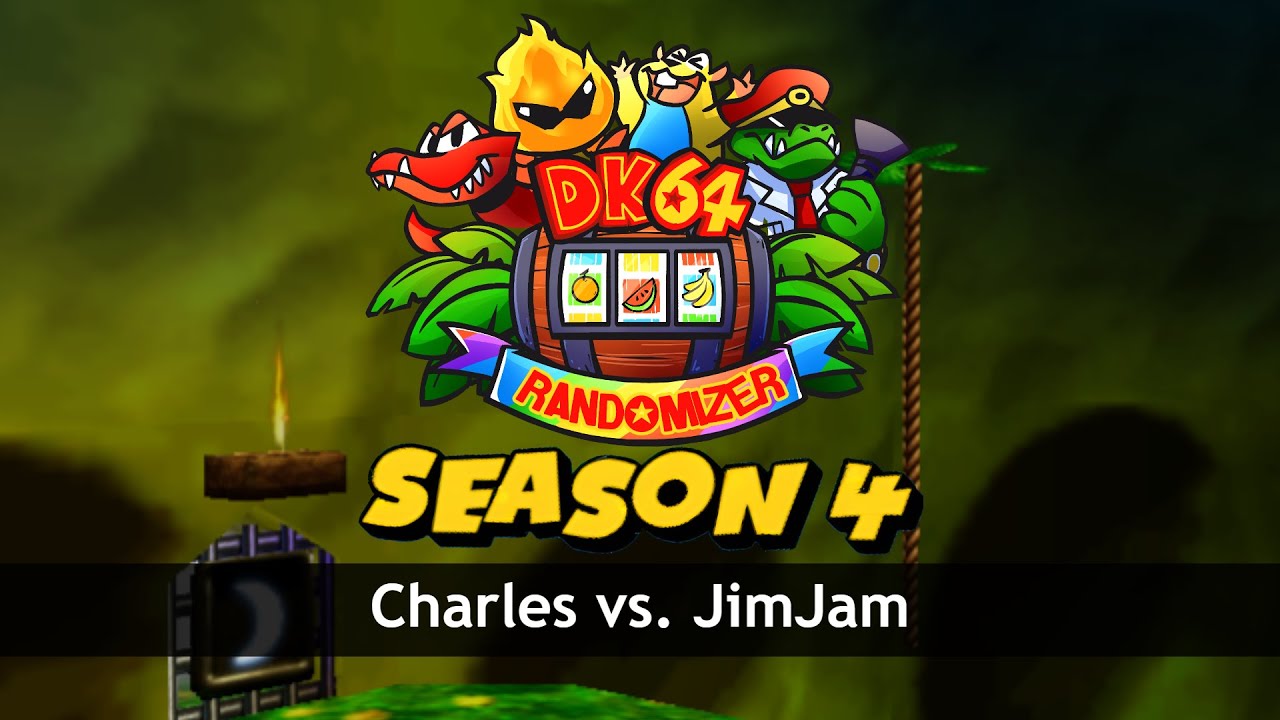 DK64 Randomizer | Season 4 Tournament | CharlesJarls vs. JimJam Game 2