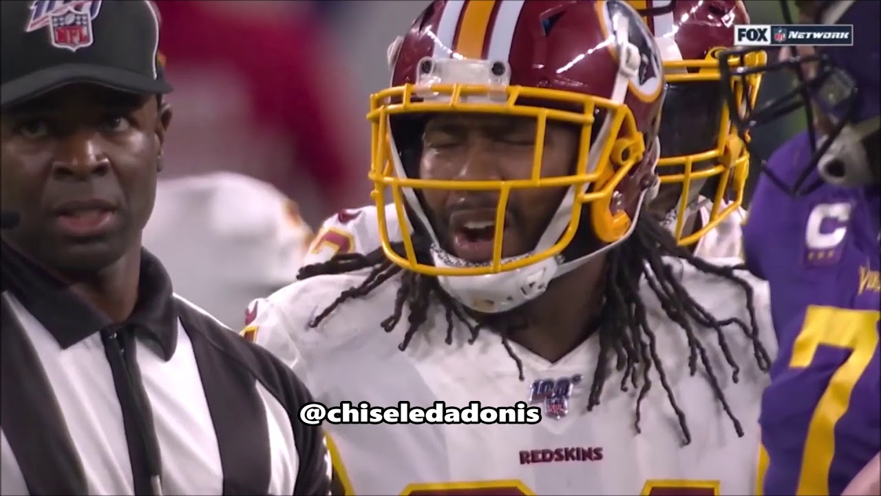 2019 NFL Week 8 TNF Game Highlight Commentary (Vikings vs Redskins)