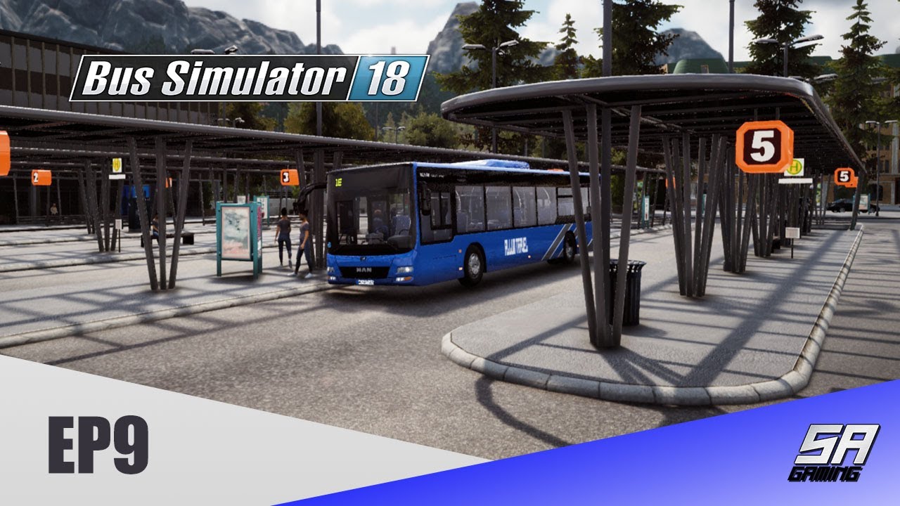 The Central Bus Station - Bus Simulator 18 EP9