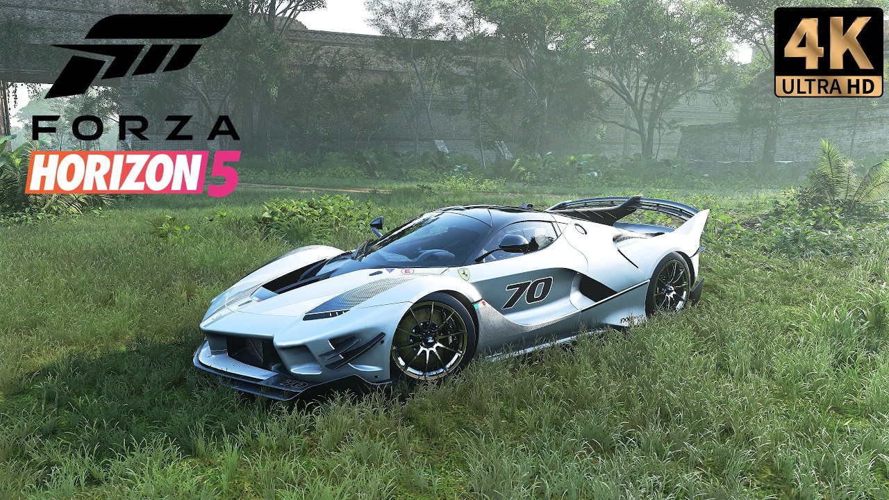 4K Ferrari FXX K Evo Cinematic Relax Drive  Ultra Realistic Graphics FH5
