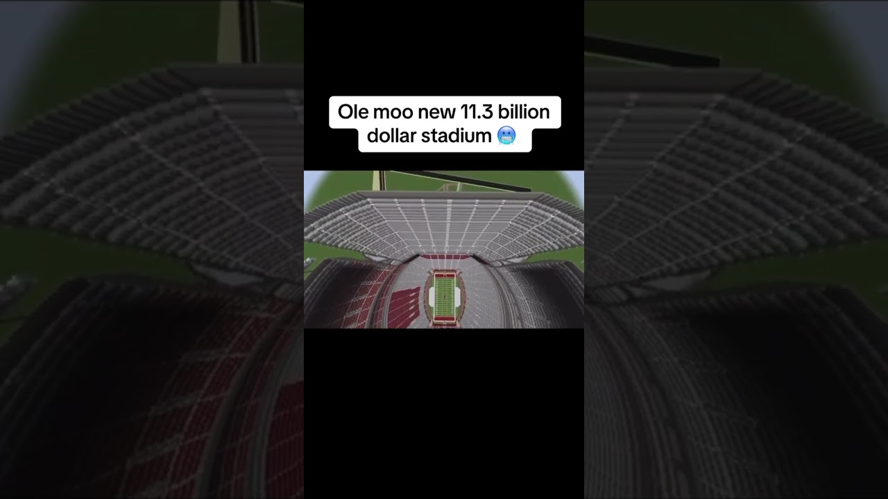 Minecraft College Football: Ole Moo Stadium Tour 