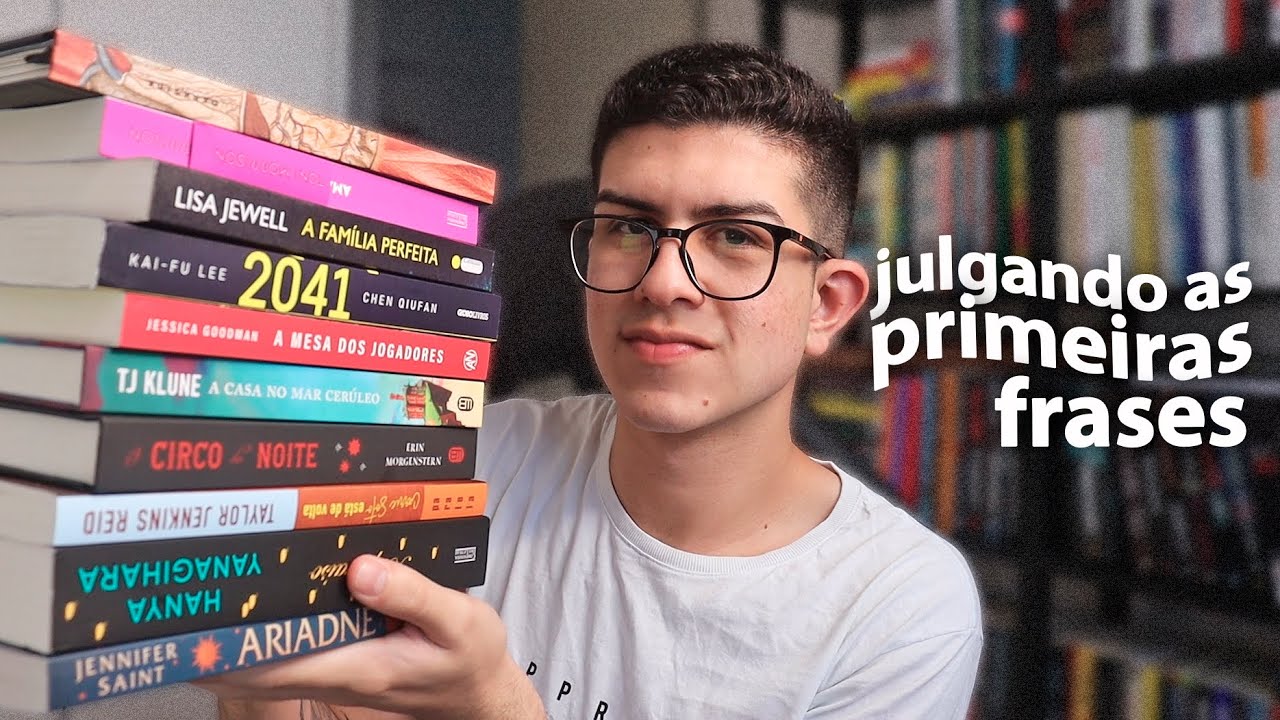 julgando livros apenas pela primeira frase deles