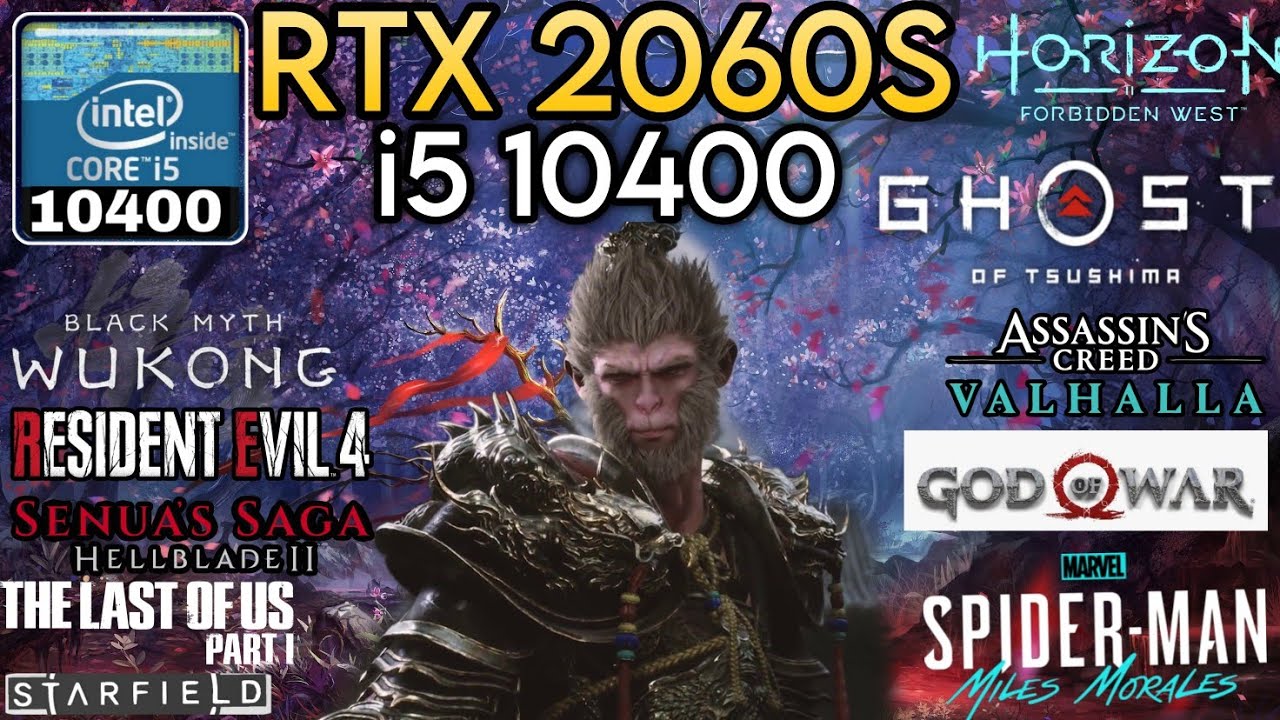 RTX 2060 Super + i5 10400 и 24 ГБ ОЗУ &mdash; тест в 12 играх в 2024 году!