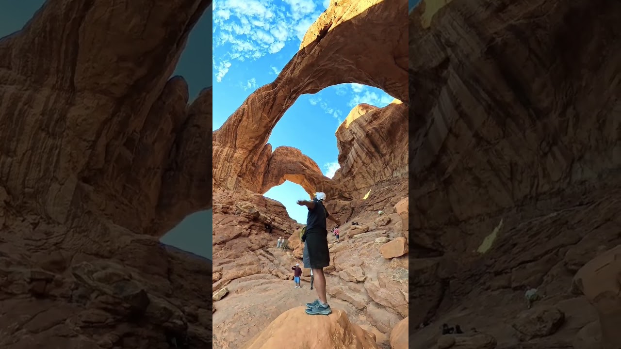 Double Arch in Arches National Park