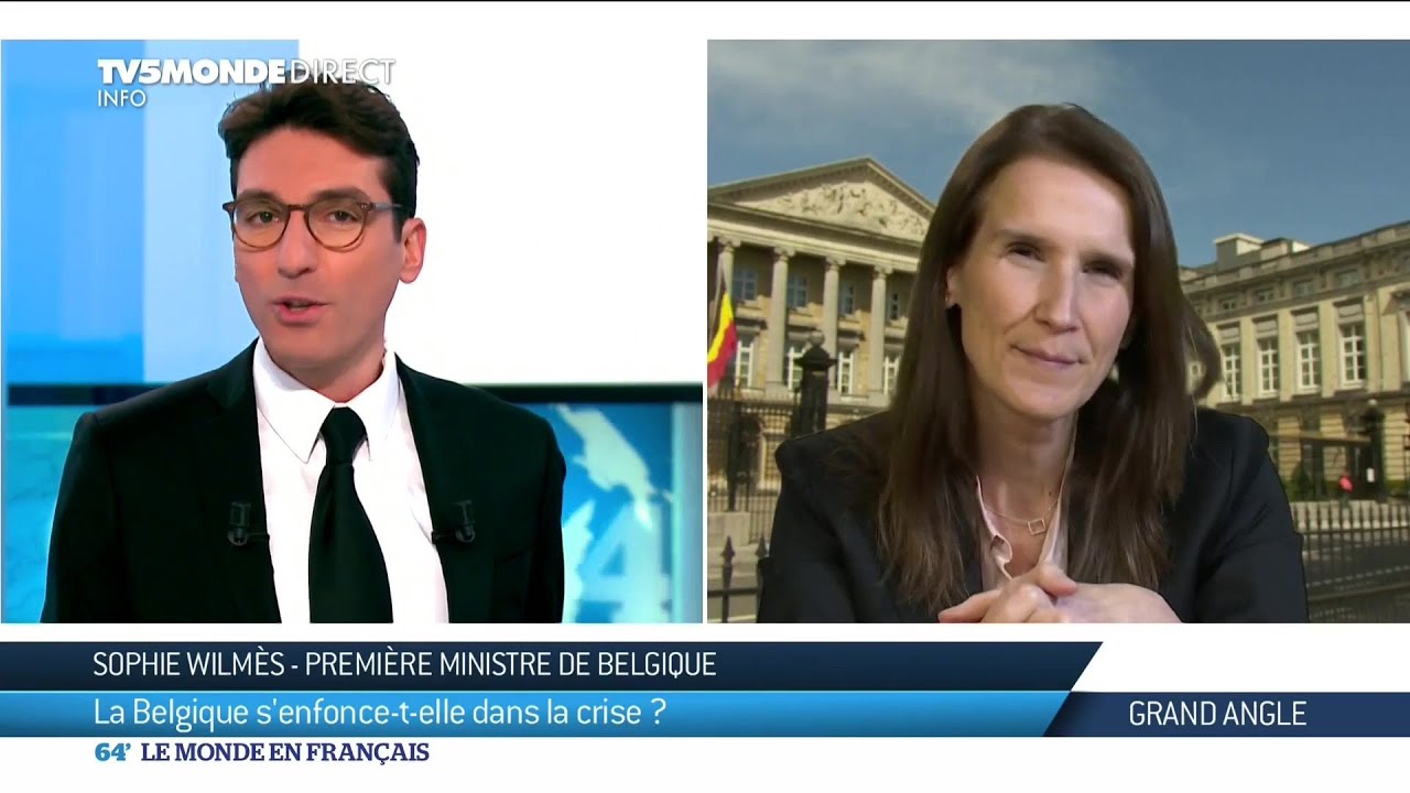 La Belgique s'enfonce t-elle dans la crise ? Sophie Wilmès, Première ministre de Belgique