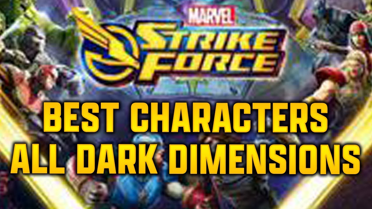 ВСЕ ТЕМНЫЕ ИЗМЕРЕНИЯ ЛУЧШИЕ ПЕРСОНАЖИ - MARVEL Strike Force - MSF