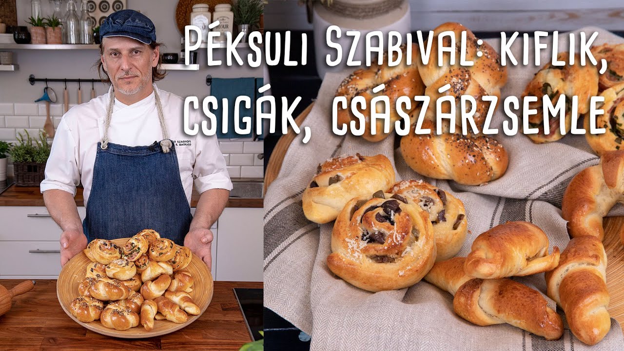Péksuli Szabival: így készül a tökéletes kifli, zsemle és csiga | Mindmegette.hu