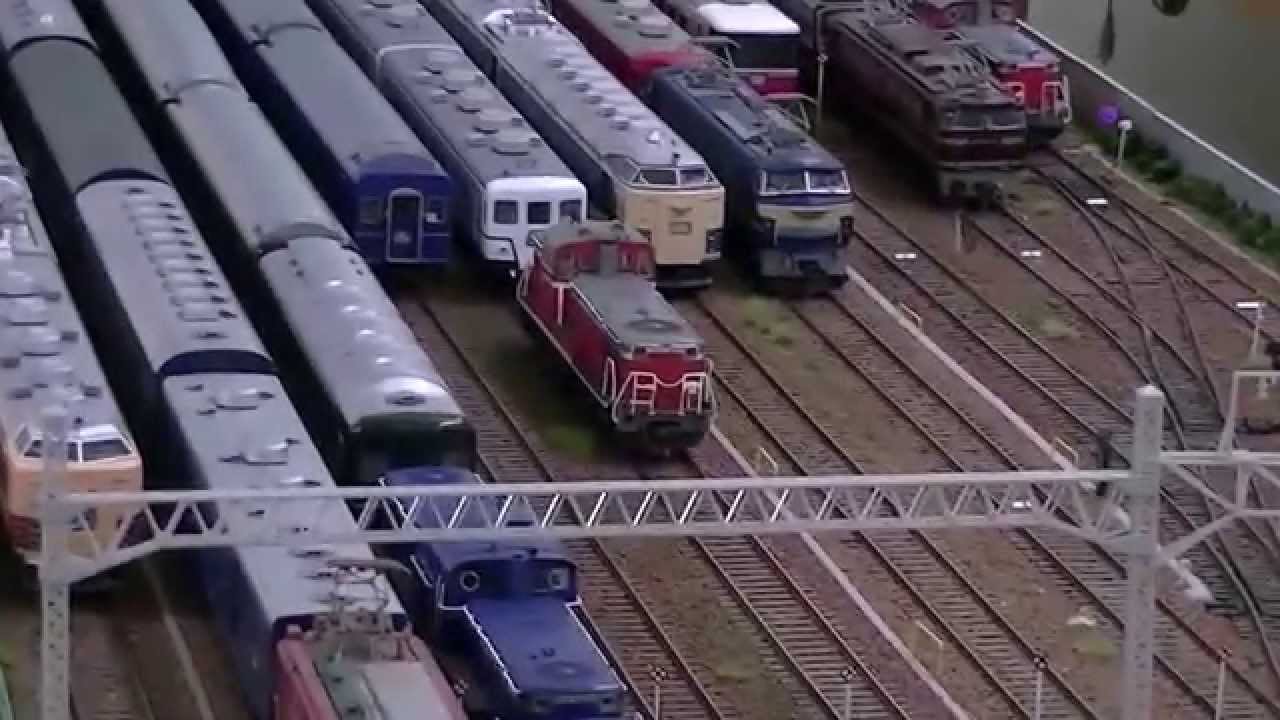 ヤードポイント通過の激しいフランジ音ギミック HO gauge flange sound gimmick