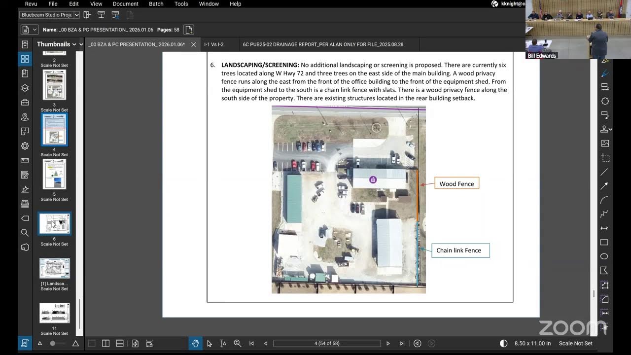 1/6/2026 BZA & Planning Commission Meeting