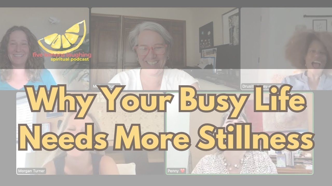 Don’t Just Do Something, Sit There: The Power of Stillness & Surrender | ACIM-Inspired Conversation