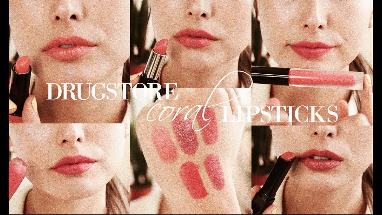 My Favourite Drugstore CORAL Lipsticks